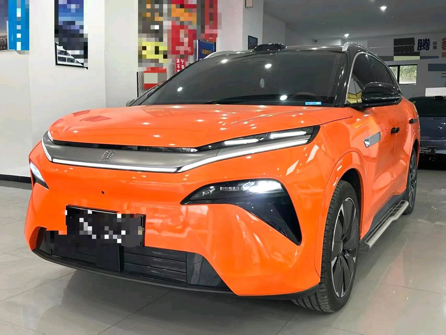 BYD 2025 Tang L EV 600KM AWD lidar flagship model automatic transmission